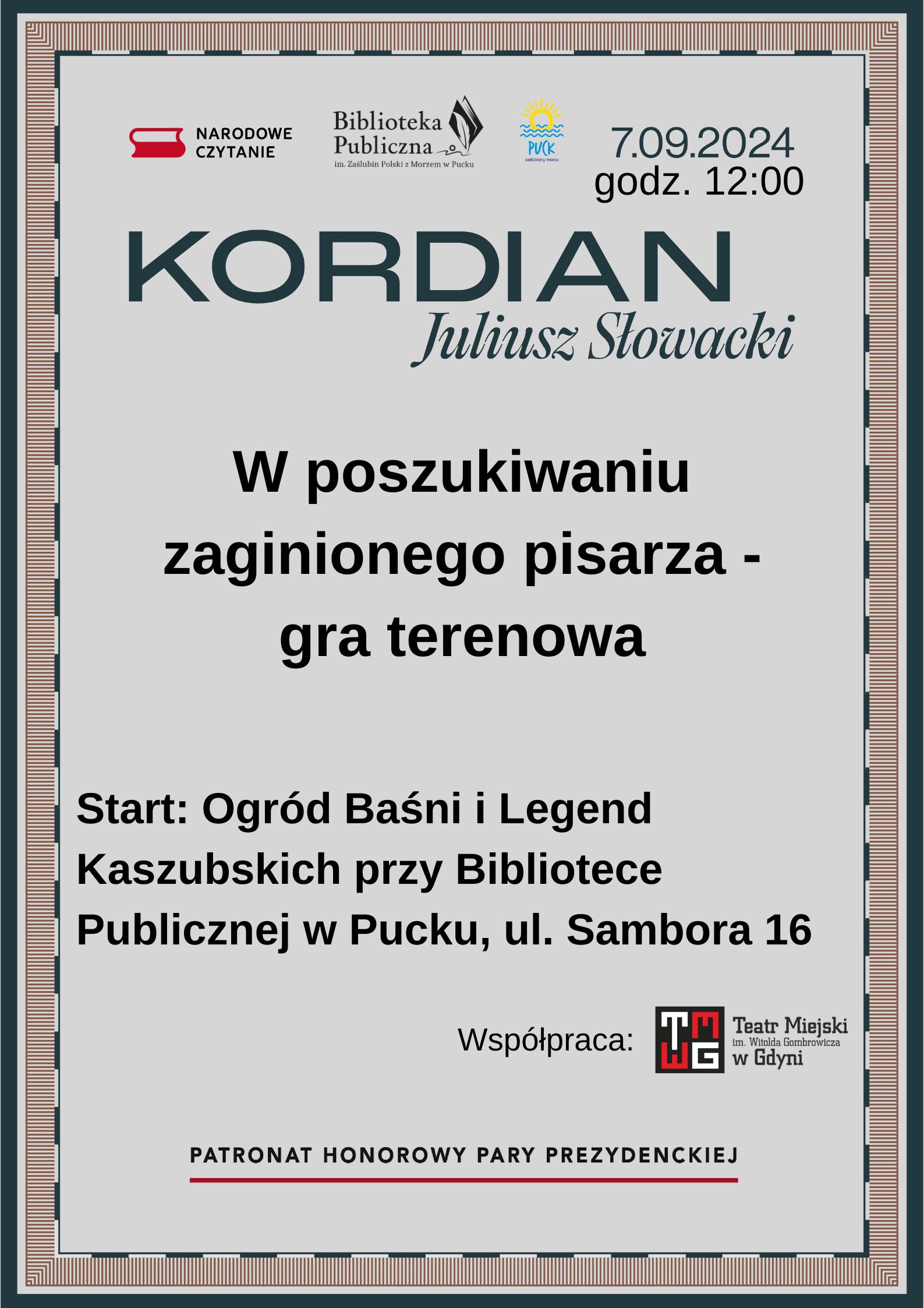 NArodowe Czytanie Kordian